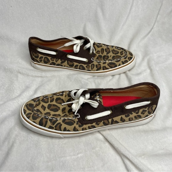 Sperry Top Sider Leopard Shoes - Picture 2 of 8